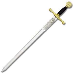  Golden Excalibur Sword with Wrapped Grip Sports 