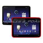 Red & White Silicone Skin Case Covers for Motorola Xoom