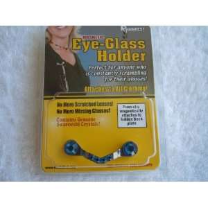  Readerest Magnetic Eyeglass Holder  6 Capri Blue Swarovski 