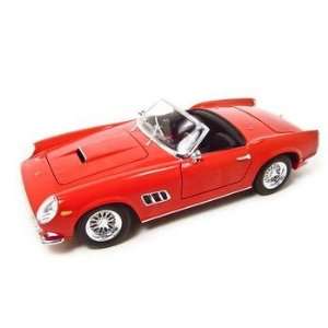  FERRARI 250 GT CALIFORNIA SPIDER RED 118 HOTWHEELS MODEL 