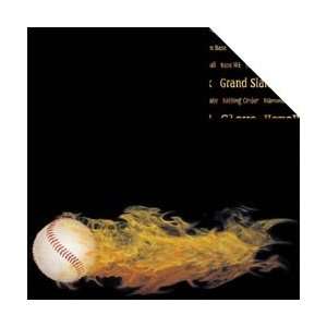  Scrappin Sports On Fire Double Sided Paper 12X12 