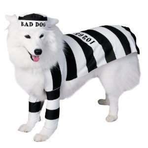  Prisoner Dog Pet Costume Large