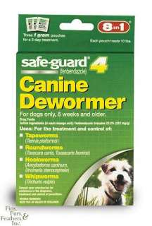 in 1 Safe Guard 4 Canine De Wormer For Small Dogs (1  