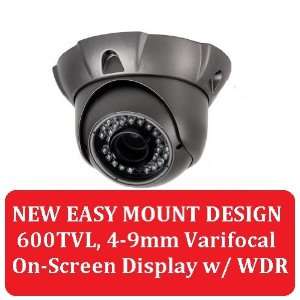   Varifocal Vandal Resistant Dome Security Camera