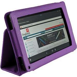  Folio Stand Case for  Kindle Fire, Purple