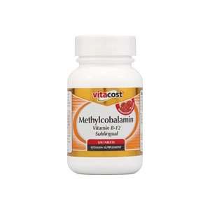  Vitacost Sublingual Methylcobalamin Vitamin B12 Cherry 
