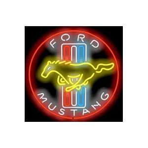  Ford Mustang Neon Sign Patio, Lawn & Garden