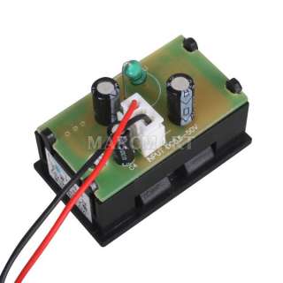 Digital LED DC 30 72V Two Wire Access Green Voltmeter Panel Meter 