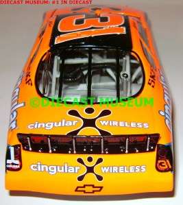 JEFF BURTON #31 CINGULAR WIRLESS 1/24 288 MADE RARE  