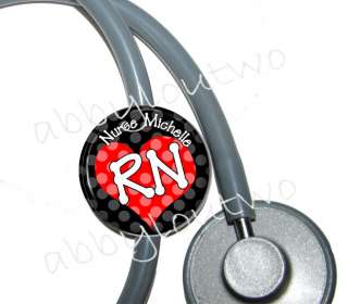   Tag Registered Nurse  Team Spirit Personalized with your name  