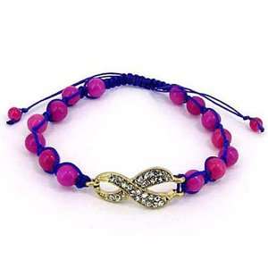   Bead Blue Cord Friendship Adjustable Bracelet Fashion Jewelry Jewelry