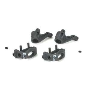    Team Losi 0 degree Front Spindles & Carriers Graphite Toys & Games