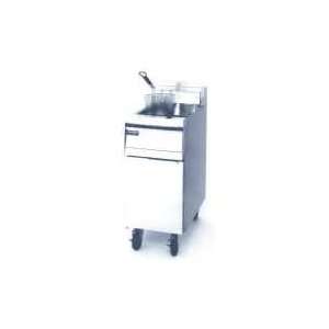 Natural Gas Frymaster MJ35GBL SC Gas Floor Fryer 30 40 Pounds with 