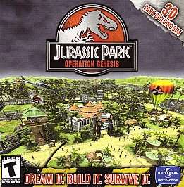 Jurassic Park Operation Genesis PC, 2003 020626714969  