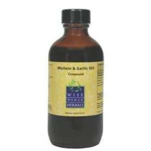  Mullein & Garlic Oil Compound 16oz by Wise Woman Herbals 