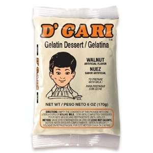 Dgari, Gelatin Prep Milk Walnut, 6 Ounce Grocery & Gourmet Food