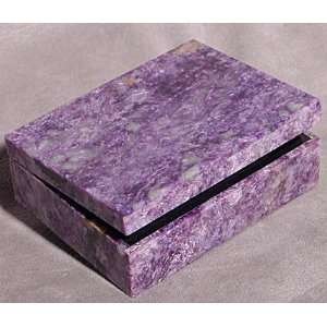    Charoite Natural Gemstone Crystal Box Russia