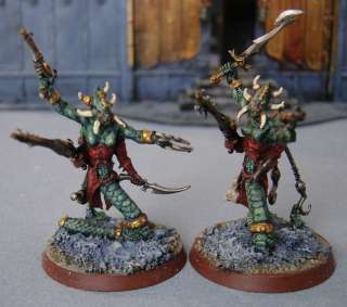   40k Painted Dark Eldar Army   The Kabal of the Crimson Woe  