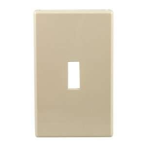  GE 40219 Single Switch Wall Plate, Ivory