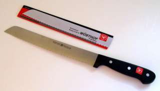 WUSTHOF NEW Gourmet Bread Knife 9 inch Serrated Crust Buster 4145 