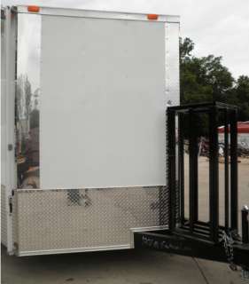 New 8.5 x 20 Concession smoker trailer with smoker deck  