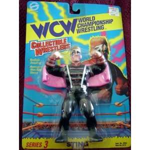  WCW STING Series 3 Wrestling Action Figure WWF WWE Toys & Games