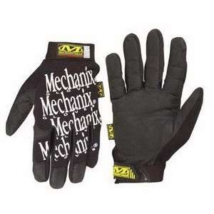  Mechanix Wear Gloves Blk Spandex Clarino Leather Palm L 
