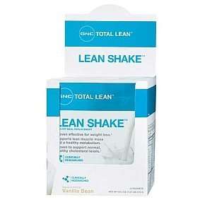  GNC Total Lean Shake, Packets, Vanilla Bean, 12 ea Health 
