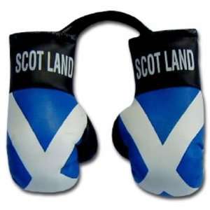  Scotland Flag Mini Boxing Gloves