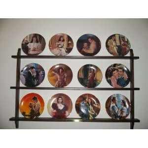  Critics Choice Gone With The Wind Plate Set 12 