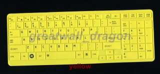 COLOR keyboard cover skin Protector FOR Toshiba Satellite P755 L655 