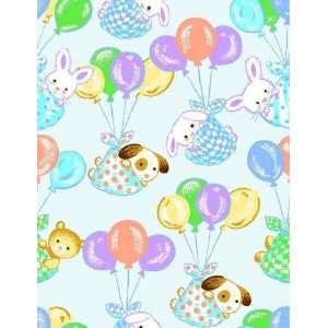   Play (Graco Square Playard) Sheet   Pastel Bunnies   Made In USA Baby