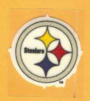 Pittsburgh Steelers 3 inch Logo Iron On Patch   Warehoused Unused