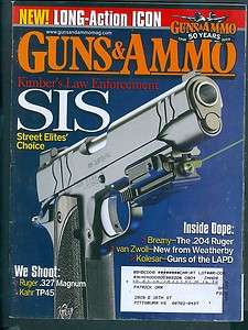 Guns and Ammo 4 2008 Kimber Law Enforcement SIS street elites  