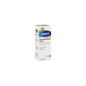 Cetaphil Facial Moisturizer For All Skin Types SPF 50, 1.7 oz (Pack of 