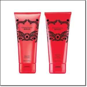 Christian Lacroix Rouge shower gel and body lotion
