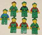 LEGO LOT OF 7 RARE FORESTMEN CASTLE KNIGHTS MINIFIG VIN