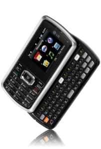 RB LG BANTER AX265 SILVER ALLTEL CDMA SLIDE CELL PHONE  