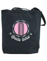 Canvas Tote Bag Black  Nicola Rules  Name