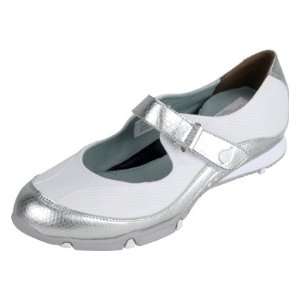  Golfstream Womens Summer Golf Shoes (Silver/White) Sports 