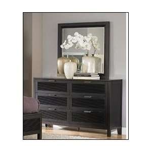  Dresser and Mirror of Hudson Collection by Homelegance 