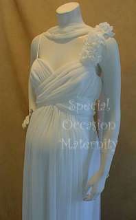New Long Ivory Bridal Maternity Wedding Dress 2X Dresses Formal 