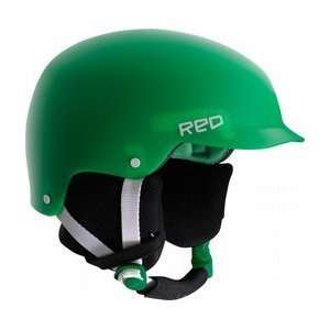Red Mutiny Snowboard Helmet Green 