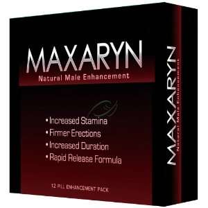  Maxaryn Natural Male Enhancement, 12 Capsules Health 