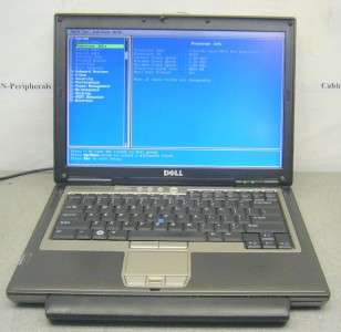 Dell Latitude D630 Core 2 Duo 2.00GHz 2GB Ram No Hard Drive Tested 