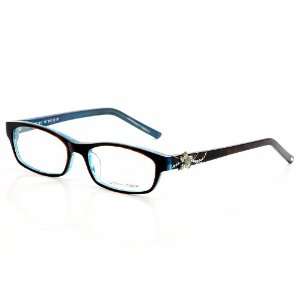 Judith Leiber Eyeglasses SW2 Shanghai Lily Topaz/Sapphire Frame