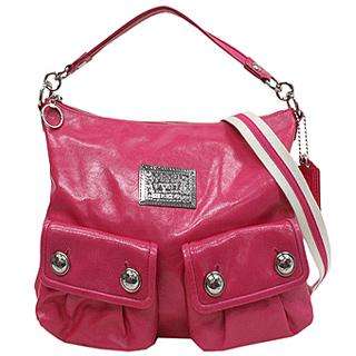 COACH Poppy Leather Swingpack Hobo Bag 14561 Punch NWT  