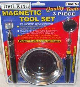 Tool King   TKMTS3   3 Piece Magnetic Tool Set  
