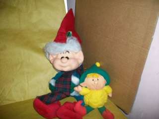 ELF GNOME & TROLL GNOME HAND MADE IN ENGLAND 4 IN ALL KEEBLER 