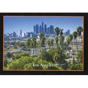  LOS ANGELES DOWNTOWN LIBRARY TOWER POSTCARD 127    from 